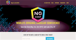 Desktop Screenshot of ng-conf.org