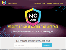Tablet Screenshot of ng-conf.org
